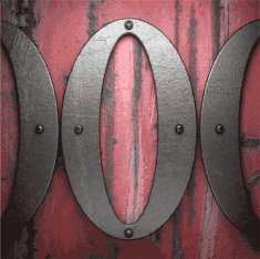 Old metal background N678