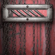 Old metal background N715