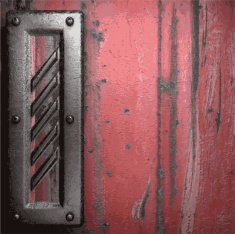 Old metal background N722