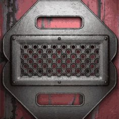 Old metal background N748