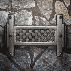 metal and stone background N104