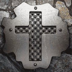 metal and stone background N105