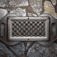 metal and stone background N122