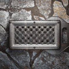 metal and stone background N123