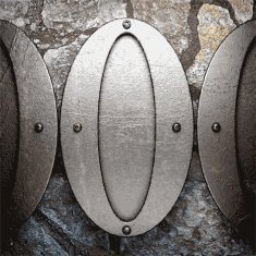 metal and stone background N150