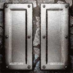 metal and stone background N202