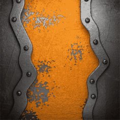 Old metal background N821