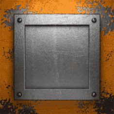 Old metal background N827
