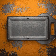 Old metal background N828