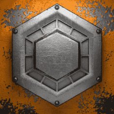 Old metal background N832