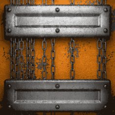Old metal background N840