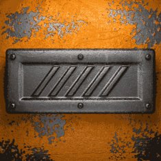 Old metal background N845