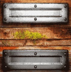 metal and wood background N146