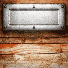 metal and wood background N150