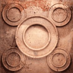 Old metal background N848