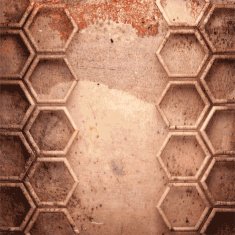 Old metal background N878