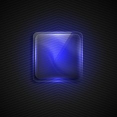abstract background with a transparent glass banner N3
