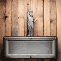 metal and wood background N159