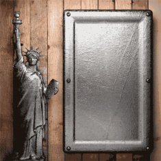 metal and wood background N161