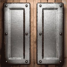 metal and wood background N208