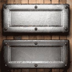 metal and wood background N209