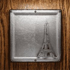 metal and wood background N213