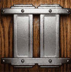 metal and wood background N233