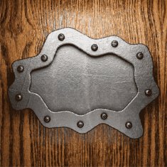 metal and wood background N237