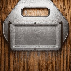 metal and wood background N250
