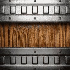 metal and wood background N258