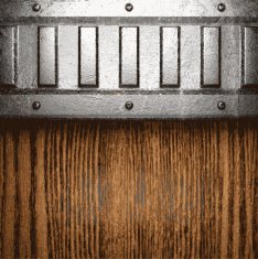 metal and wood background N260