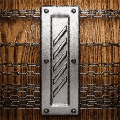 metal and wood background N262