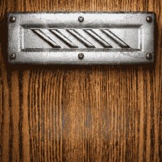 metal and wood background N268