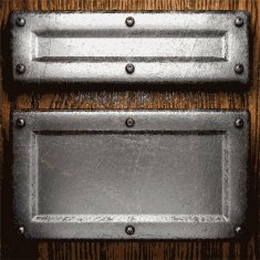 metal and wood background N273