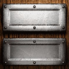 metal and wood background N276