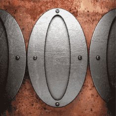 Old metal background N896