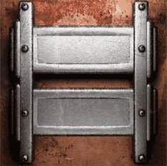Old metal background N908