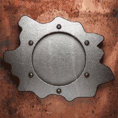Old metal background N915
