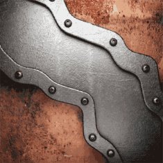 Old metal background N918