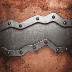 Old metal background N922