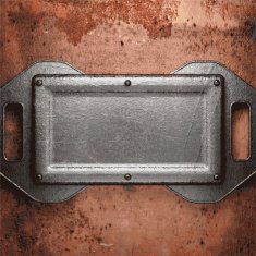 Old metal background N928