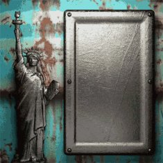 Old metal background N943