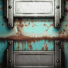 Old metal background N947