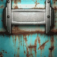 Old metal background N948