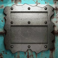 Old metal background N954