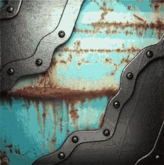 Old metal background N959