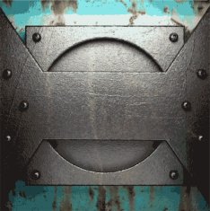 Old metal background N962