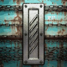 Old metal background N965