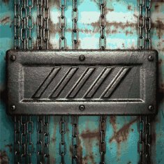 Old metal background N966
