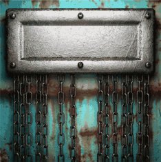 Old metal background N968